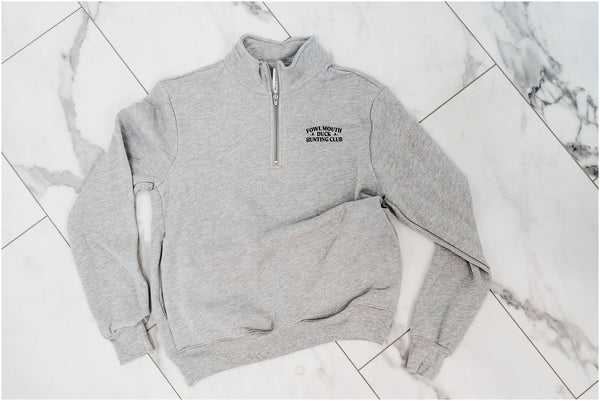 Fowl Mouth Duck Hunting Club Pullover, Adult