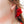 Load image into Gallery viewer, Kansas City Chiefs Coach Huggie Hoop Earrings