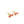 Load image into Gallery viewer, Kansas City Chiefs Red Game Day Script Earrings