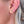 Load image into Gallery viewer, Gold Script KC Studs