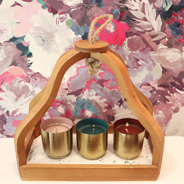 Pink Pine Soy Candle
