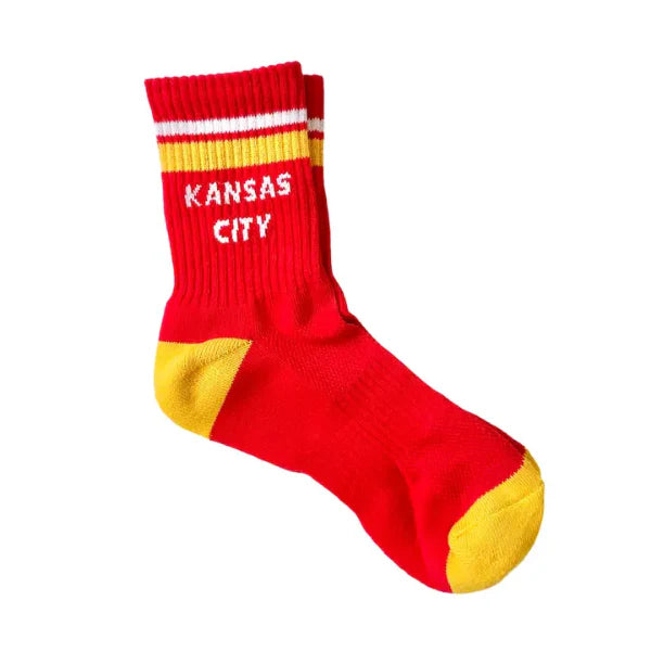 Red Carly Rae KC Socks