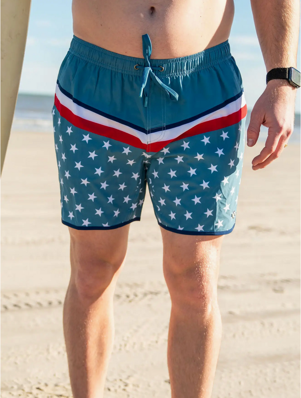 America Swim Trunks