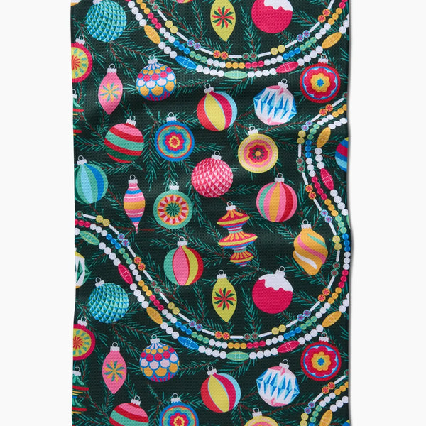 Shiny Ornaments 18x30 Kitchen Tea Towel