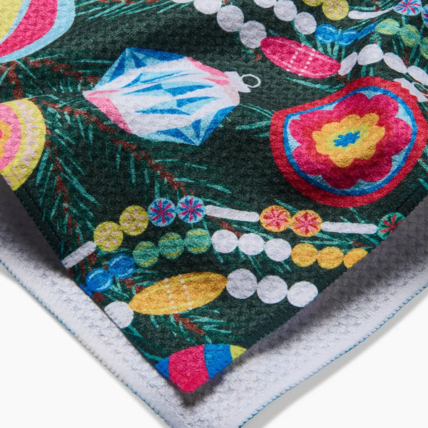 Shiny Ornaments 18x30 Kitchen Tea Towel