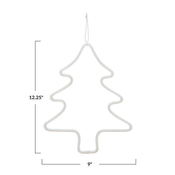 Wire Tree Wall Décor w/ LED Light