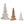 Load image into Gallery viewer, Wood Trees w/ Gold Glitter, Set of 3