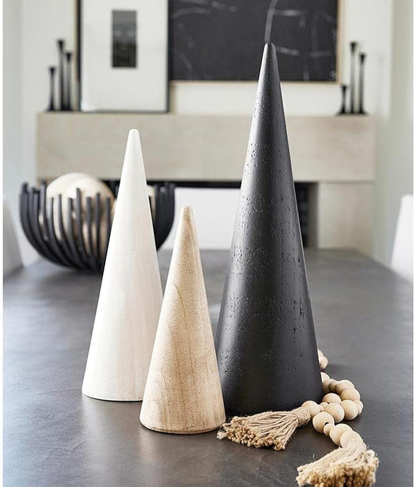 Wood Cone Tree – Natural