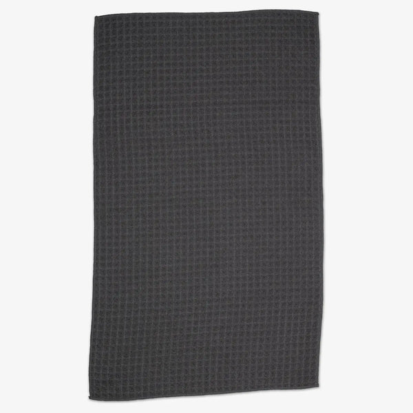 Charcoal Waffle Bath Towel