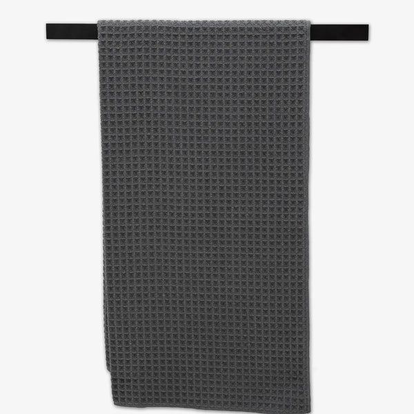 Charcoal Waffle Bath Towel