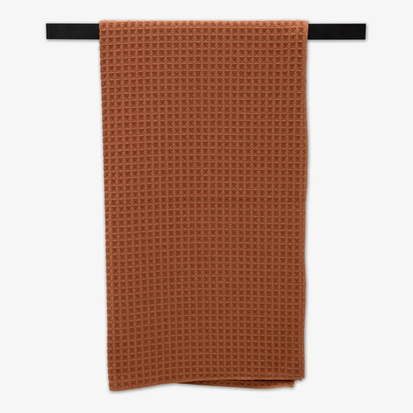 Clay Waffle Bath Towel