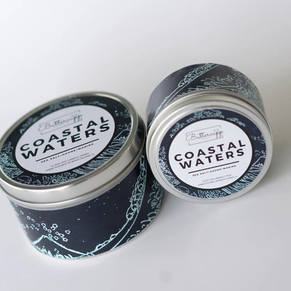 Coastal Waters Soy Candle Ocean Scent