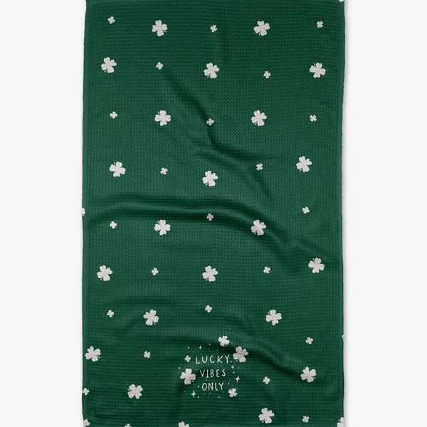 Emerald Luck Tea Towel