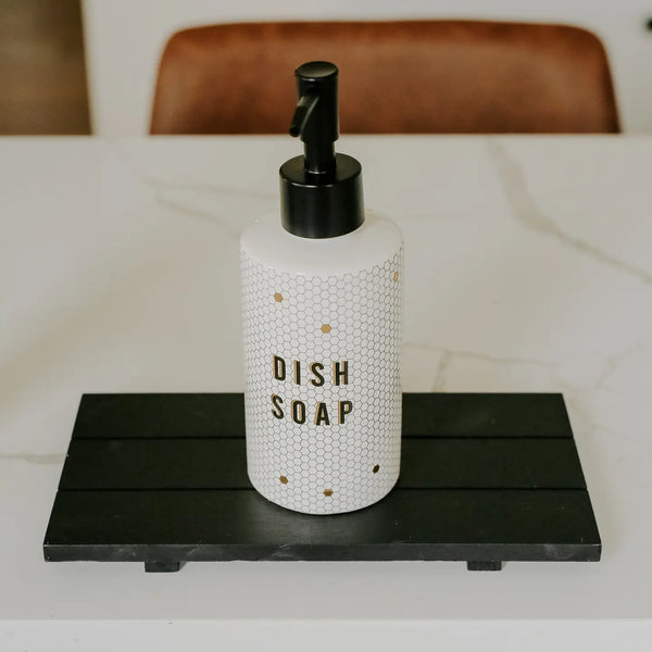 Honeycomb Tile Dish Soap Dispenser