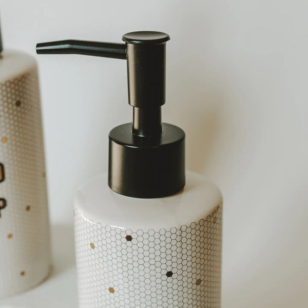 Honeycomb Tile Dish Soap Dispenser