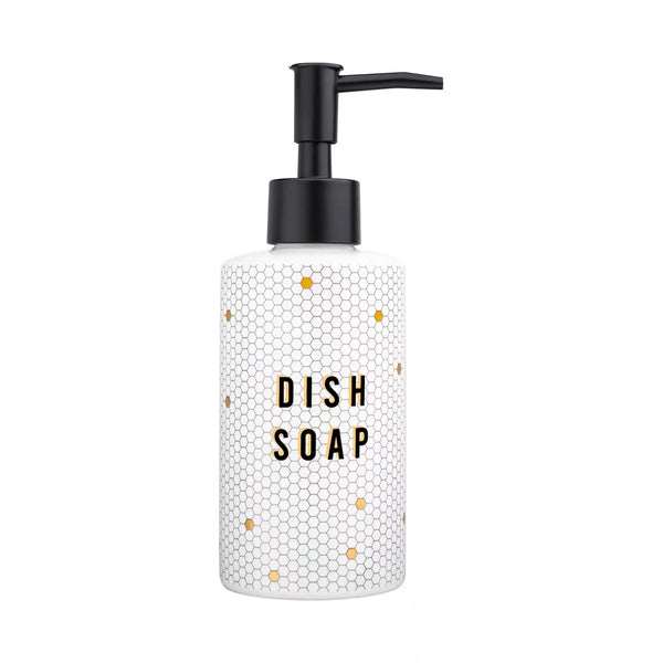 Honeycomb Tile Dish Soap Dispenser