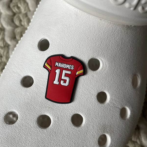 Mahomes Jersey Shoe Charm