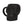 Load image into Gallery viewer, Matte Black Halloween Skull Mug
