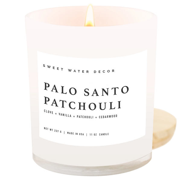 Palo Santo Patchouli 11 oz Soy Candle