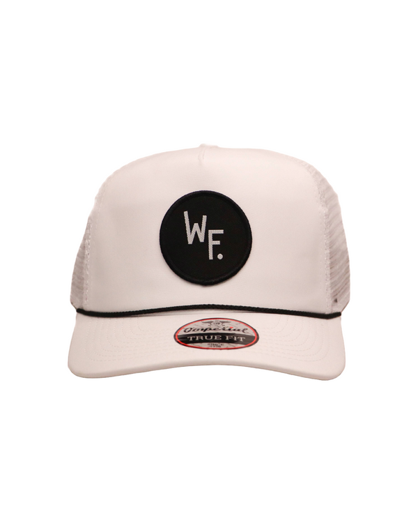 Woolly Farms White Rope Hat