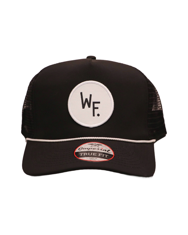 Woolly Farms Black Rope Hat